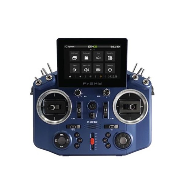 FrSky Tandem X20 Sender mit eingebautem 900M/2.4G Dual-Band internem HF-Modul-Blau